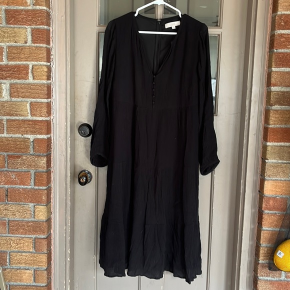 Loft black dress - Picture 1 of 4